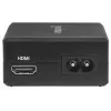 Manhattan Smart Video Multiport Dock, Anschlüsse (x5): HDMI-Anschluss, USB-A (x2), USB-C (x2), mit Power Delivery zum USB-C-Anschluss, interne Stromversorgung, ultrakompakt, abnehmbares Netzkabel, schwarz, drei Jahre Garantie, Einzelhandelsbox