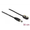 DC-Stromkabel DeLOCK 86697 5,5 x 2,1 mm Stecker auf Blockbatterie 9 V
