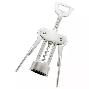 Flügelkorkenzieher Westmark Fino Silber Zinkstahl 203 mm