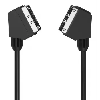 HAMA SCART-Kabel Classic Line 1,25 m, schwarz — Audio-/Video-Verbindungskabel