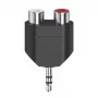 Hama 00305039 Audio-Splitter Schwarz