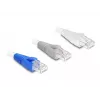DeLOCK Zugentlastung für RJ45-Stecker schneidbar Set 50 Stück farbig