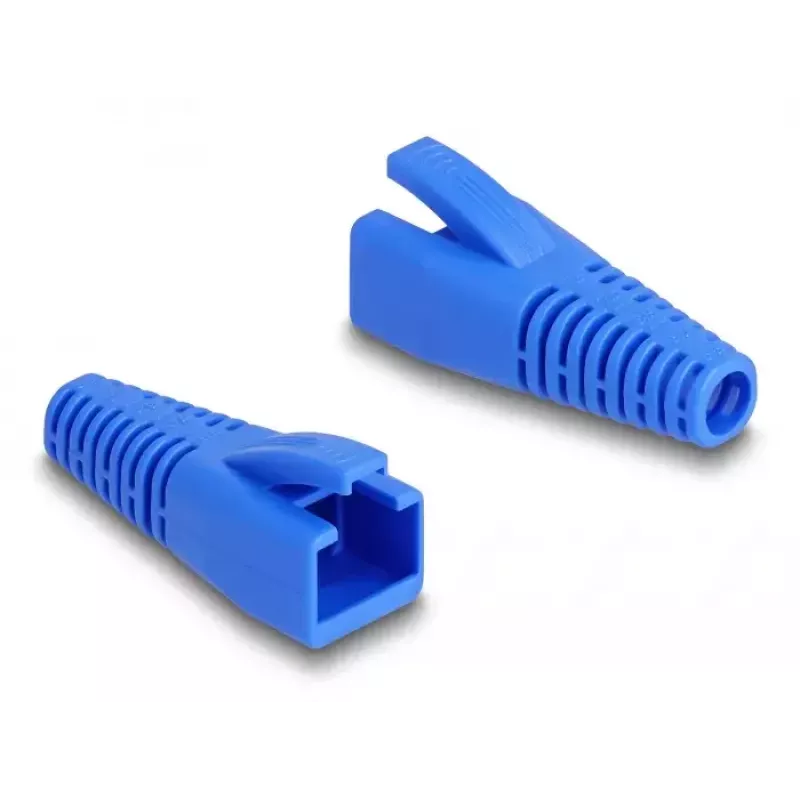 DeLOCK Zugentlastung für RJ45-Stecker schneidbar Set 50 Stück farbig