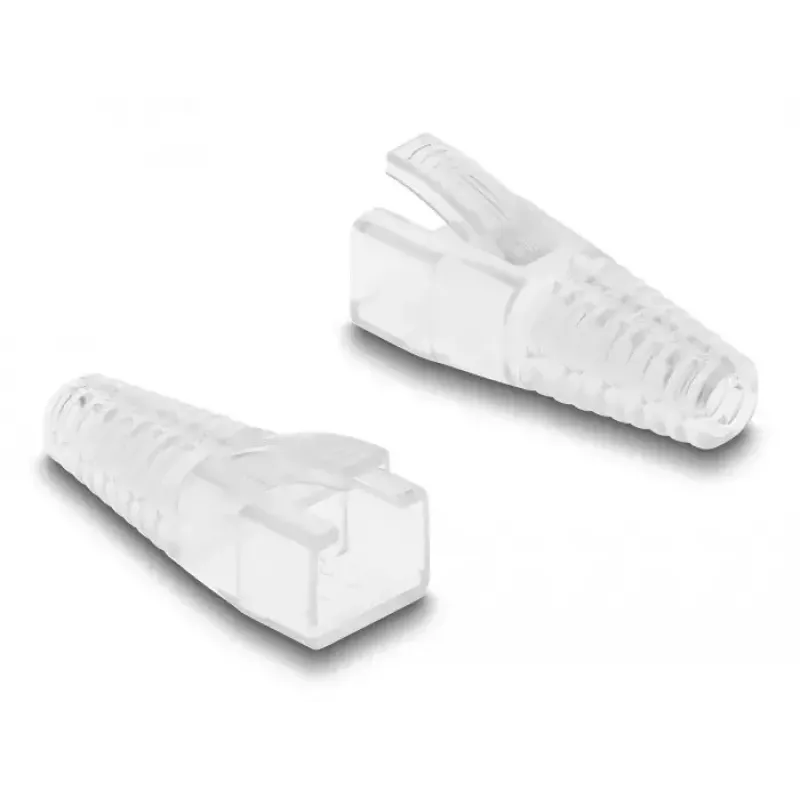 DeLOCK Zugentlastung für RJ45-Stecker schneidbar Set 50 Stück farbig