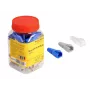 DeLOCK Zugentlastung für RJ45-Stecker schneidbar Set 50 Stück farbig