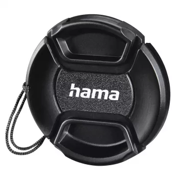 Objektivdeckel Hama Smart-Snap 4,6 cm Schwarz für Digitalkamera