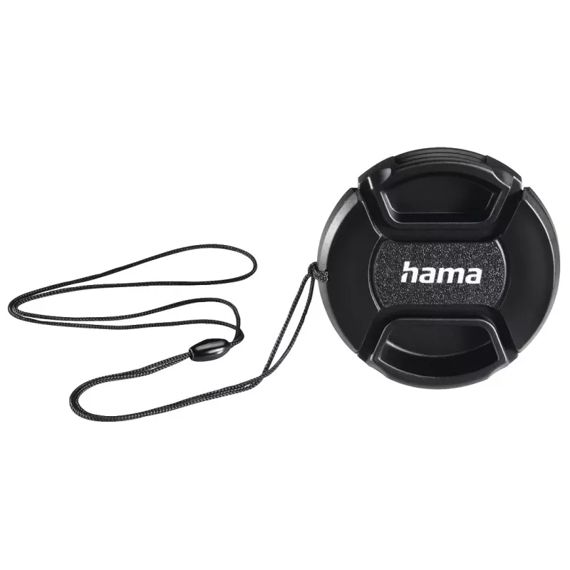 Objektivdeckel Hama Smart-Snap 4,6 cm Schwarz für Digitalkamera