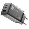 Cellularline Multipower Micro 65W Ultra-kompaktes 65W-Schnellladegerät mit 3 Anschlüssen