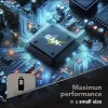 Cellularline Multipower Micro 65W Ultra-kompaktes 65W-Schnellladegerät mit 3 Anschlüssen