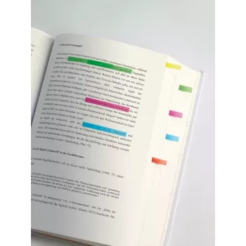 Lesezeichen Sigel HN616 Flexibel Blau Grün Orange Gelb 280 Stk.