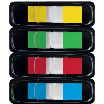Lesezeichen Sigel HN495 Flexibles Lesezeichen Blau Grün Rot Gelb