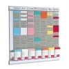 Nobo T-Card Office Planner Kit 24 Slot, Weiß, 480 mm, 480 mm, 1,97 kg, 497 mm, 37 mm