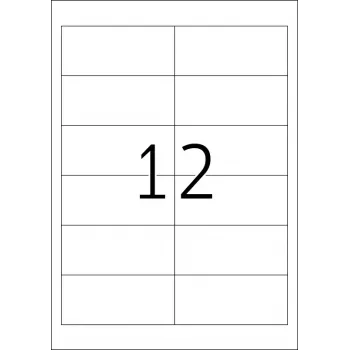 Selbstklebeetiketten HERMA A4 97x42,3 mm 300 Stück