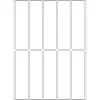 Mehrzweck-Etiketten HERMA 20x75 mm weiß Papier matt Handbeschriftung