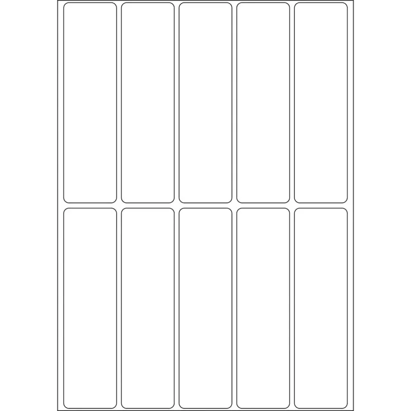 Mehrzweck-Etiketten HERMA 20x75 mm weiß Papier matt Handbeschriftung