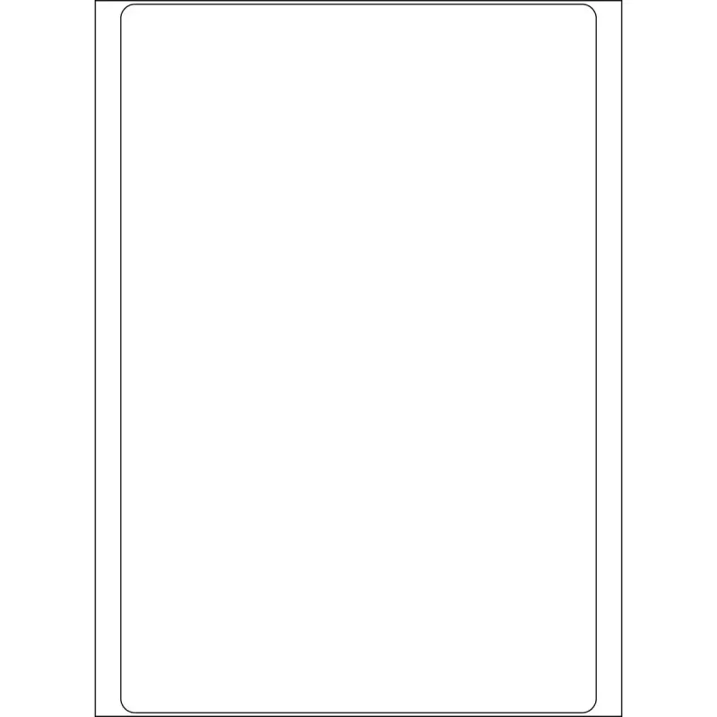 Mehrzweck-Etiketten HERMA 100x149 mm weißes Papier matt Handbeschriftung 32 Stück