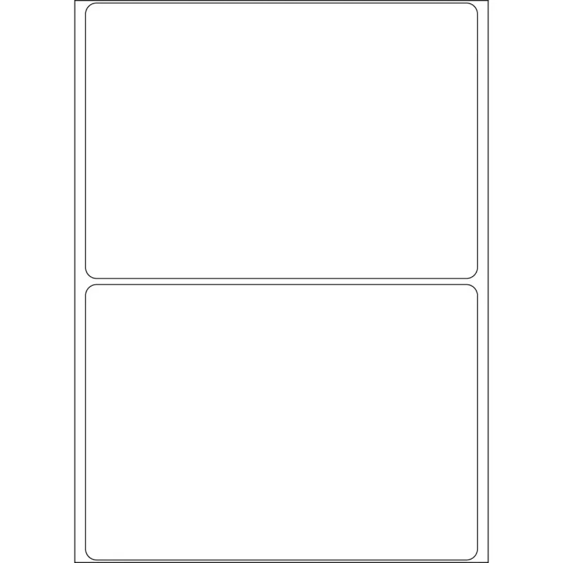 Mehrzweck-Etiketten HERMA 74x105 mm weiß Papier matt 64 Stück