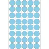 Mehrzweck-Etiketten HERMA 1280 Stück rund blau 19 mm