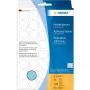 Mehrzweck-Etiketten HERMA 1280 Stück rund blau 19 mm
