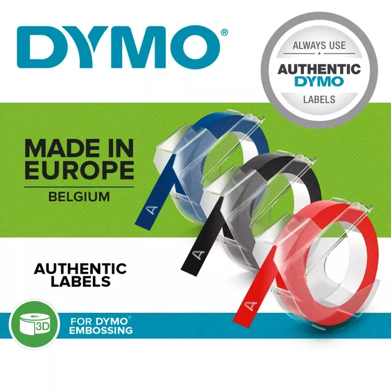 DYMO 3D Etikettenbänder Beschriftungsband