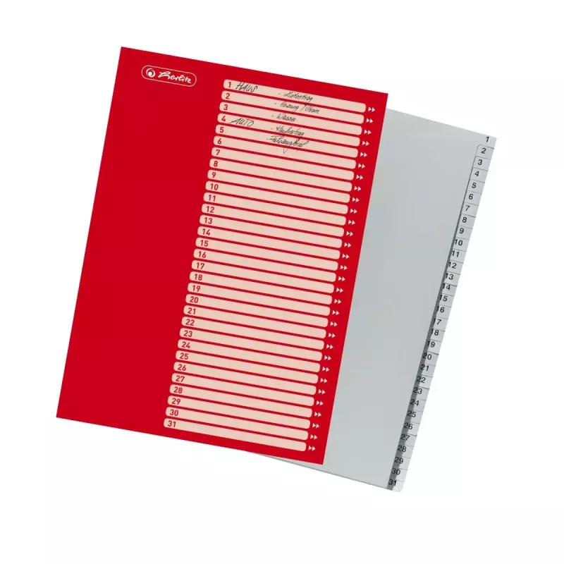 Tab-Index Herlitz 10843712 Grau