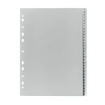 Tab-Index Herlitz 10843712 Grau