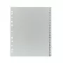 Tab-Register Herlitz 10901718 Grau