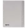 Rexel PP-Register, grau, numerisch, Grau, A4, 225 mm, 300 mm, 7 mm, 1 St.