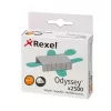 Rexel Heftklammern Odyssey Packung mit 2500 Stück, Heftklammernpaket, 2500 Heftklammern, Stahl, Silber, 60 Blatt, 130 g