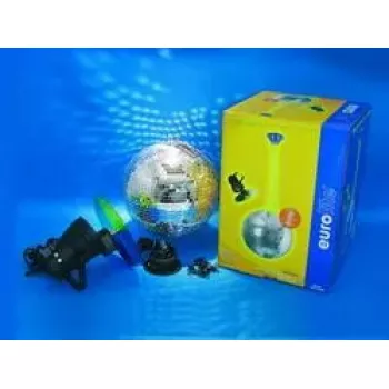 Spiegelkugel-Set Eurolite 30cm Mehrfarbig 30W 230V