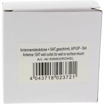 InLine Antennendose geschirmt AP/UP Set InLine 69983