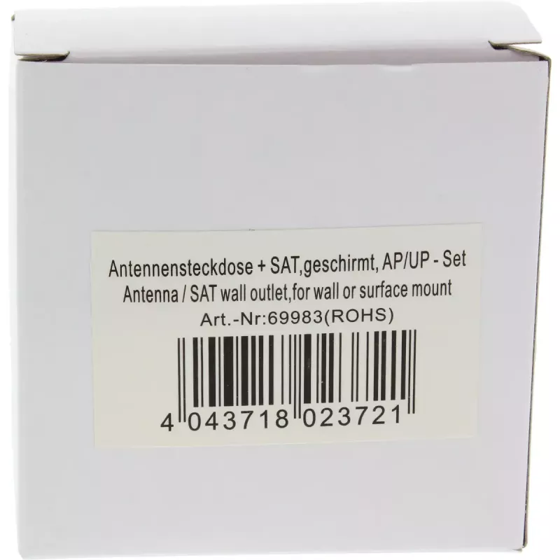 InLine Antennendose geschirmt AP/UP Set InLine 69983