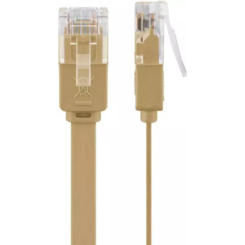 Netzwerkkabel Goobay 95886 Hellbraun 3m Cat6 U/UTP