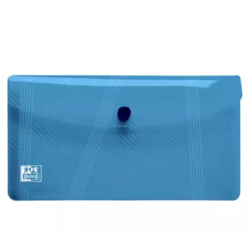 Briefumschlagmappe Oxford 400031413 Polypropylen (PP) Blau Grün Grau Pink Lila Transparent DL