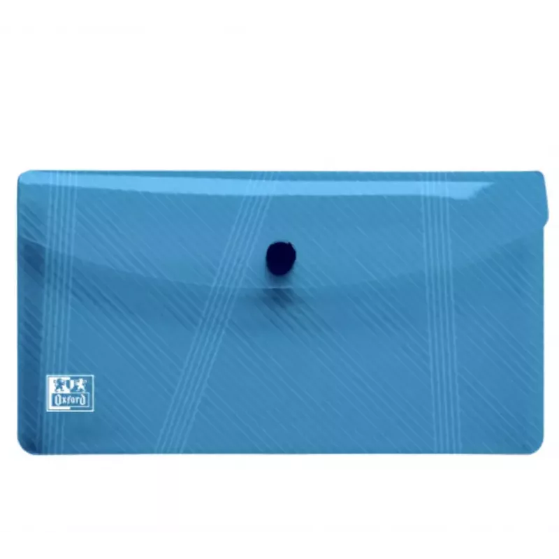 Briefumschlagmappe Oxford 400031413 Polypropylen (PP) Blau Grün Grau Pink Lila Transparent DL