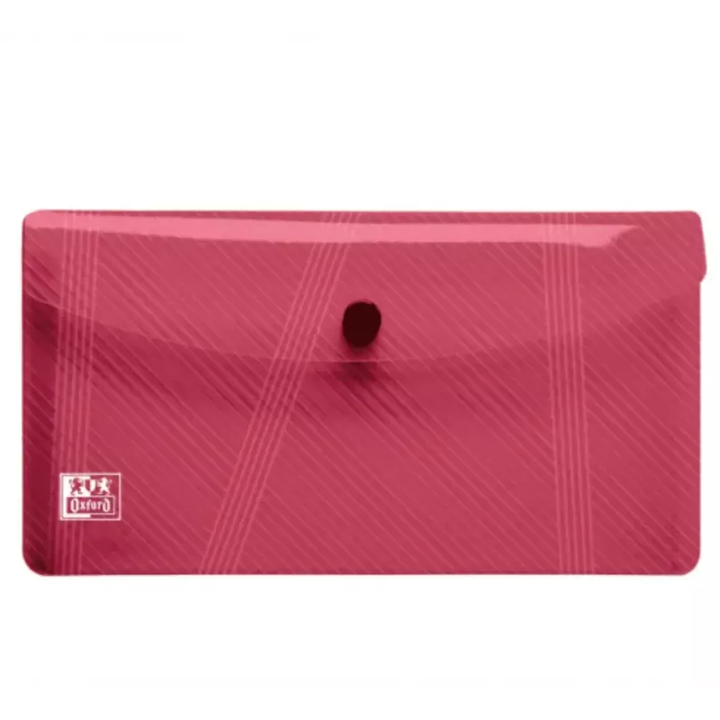 Briefumschlagmappe Oxford 400031413 Polypropylen (PP) Blau Grün Grau Pink Lila Transparent DL