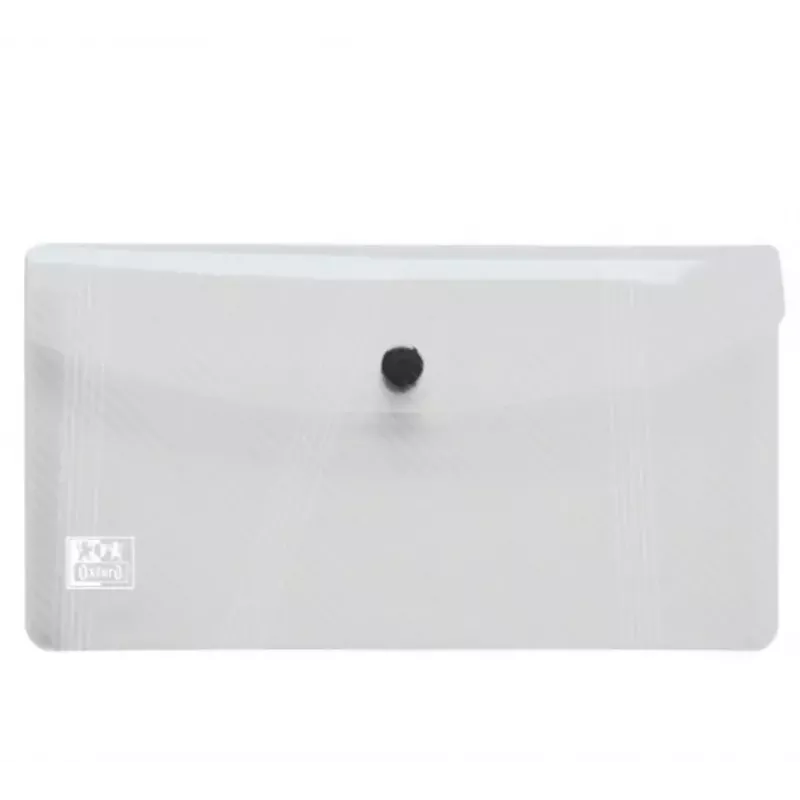 Briefumschlagmappe Oxford 400031413 Polypropylen (PP) Blau Grün Grau Pink Lila Transparent DL