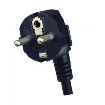 Tecline 19-Zoll PDU 12x IEC13-Buchse im Aluminiumgehäuse 1U, 3x 1,5mm Kabel 2,5m, RAL 9005 Schwarz (808902)