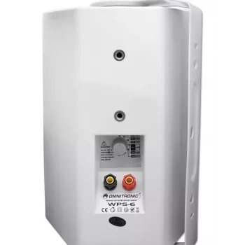2-Wege-Lautsprecher Omnitronic 80710533 Weiß Kabelgebunden 40 W
