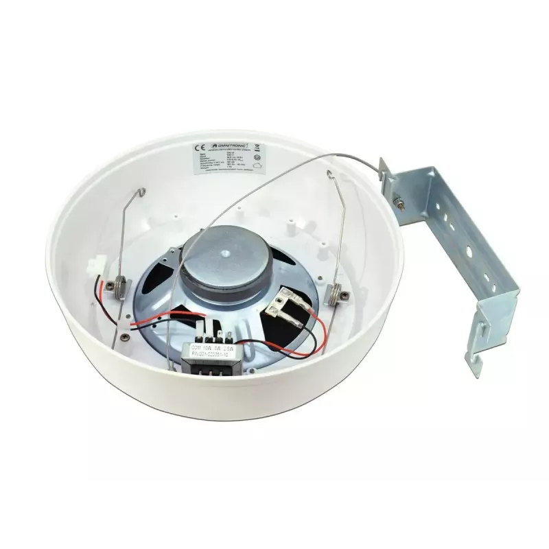Full range loudspeaker Omnitronic 80710442 White Wired 10 W