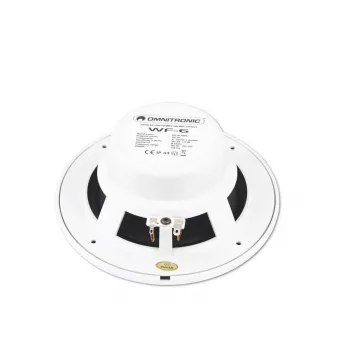 2-Wege-Lautsprecher Omnitronic 80710865 Weiß Kabelgebunden 25 W