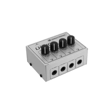 Mixer Omnitronic LH-010 4-Kanal 20–20000 Hz Silber