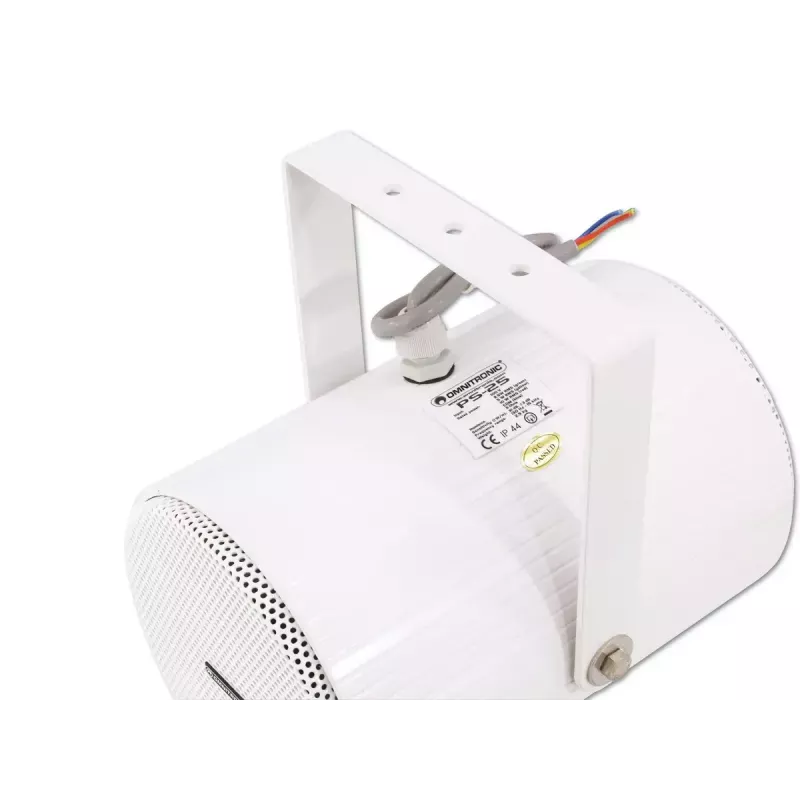 Omnitronic PS-30 Weiß Kabelgebunden 20 W Lautsprecher