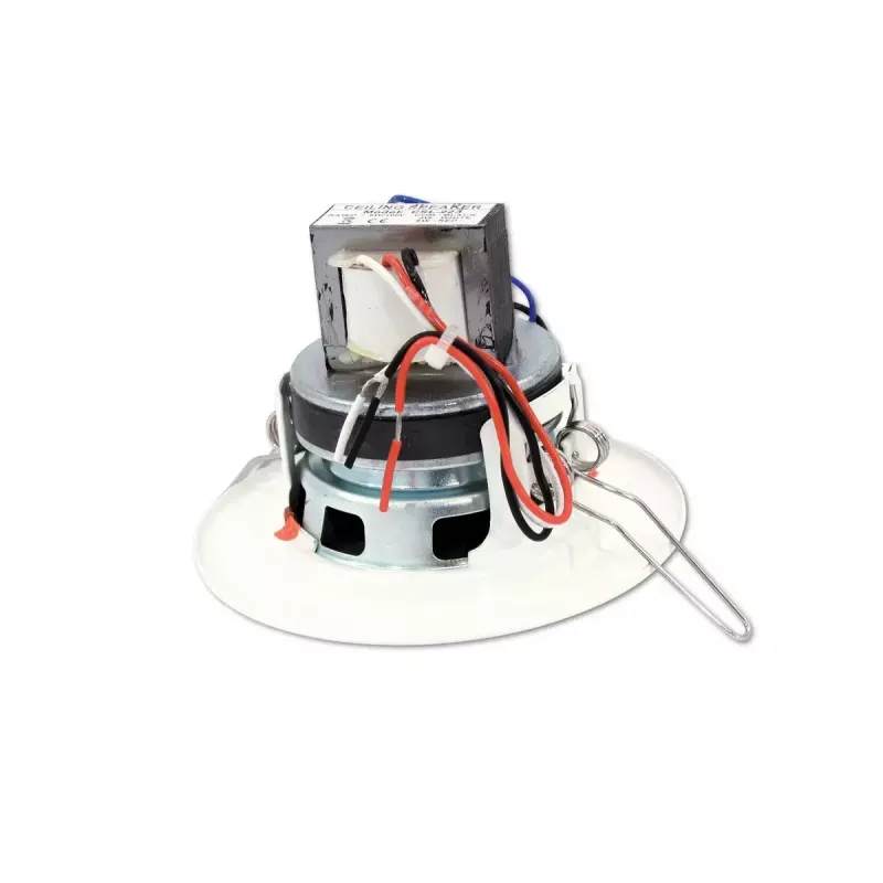2-Wege-Lautsprecher Omnitronic 80710202 Weiß Kabelgebunden 6 W