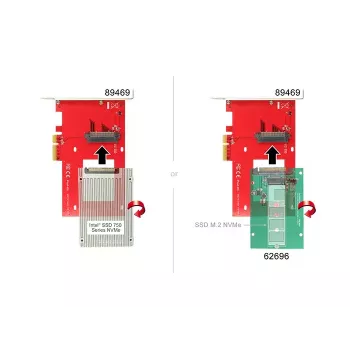 Interner U.2-Adapter DeLOCK 89469