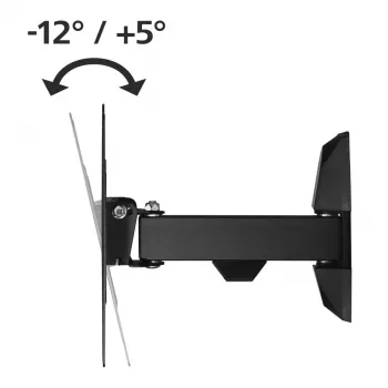 Hama 00118100 TV-Wandhalterung 121,9 cm (48 Zoll) Schwarz