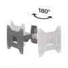 Hama 00118100 TV-Wandhalterung 121,9 cm (48 Zoll) Schwarz