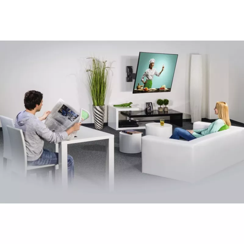 Hama 00118100 TV-Wandhalterung 121,9 cm (48 Zoll) Schwarz