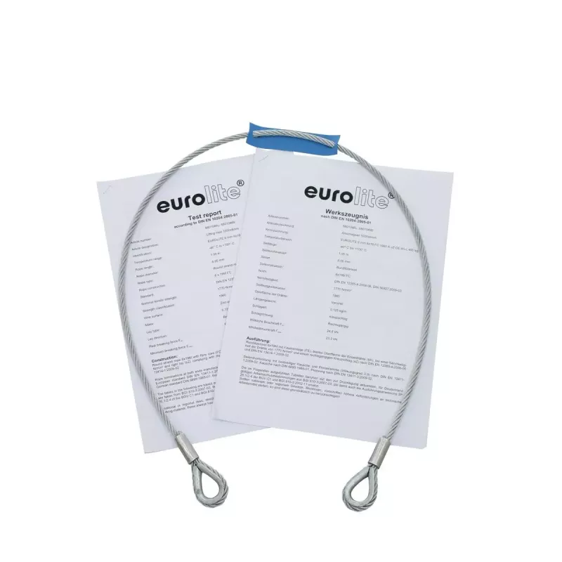 Seil Eurolite 58010364 1 m Zink 175 kg 4 mm