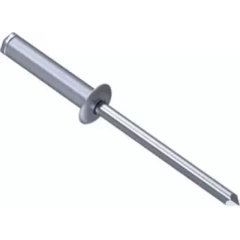 Blindniet GESIPA 1433486 Aluminium Stahl 8 mm Kopf 4 mm Schaft 8 mm Länge